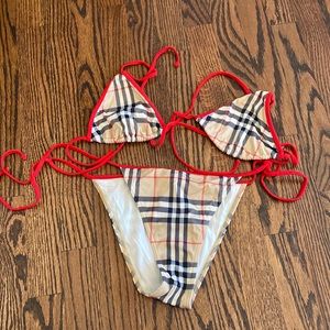 EEUC Burberry Brit Bikini House Check